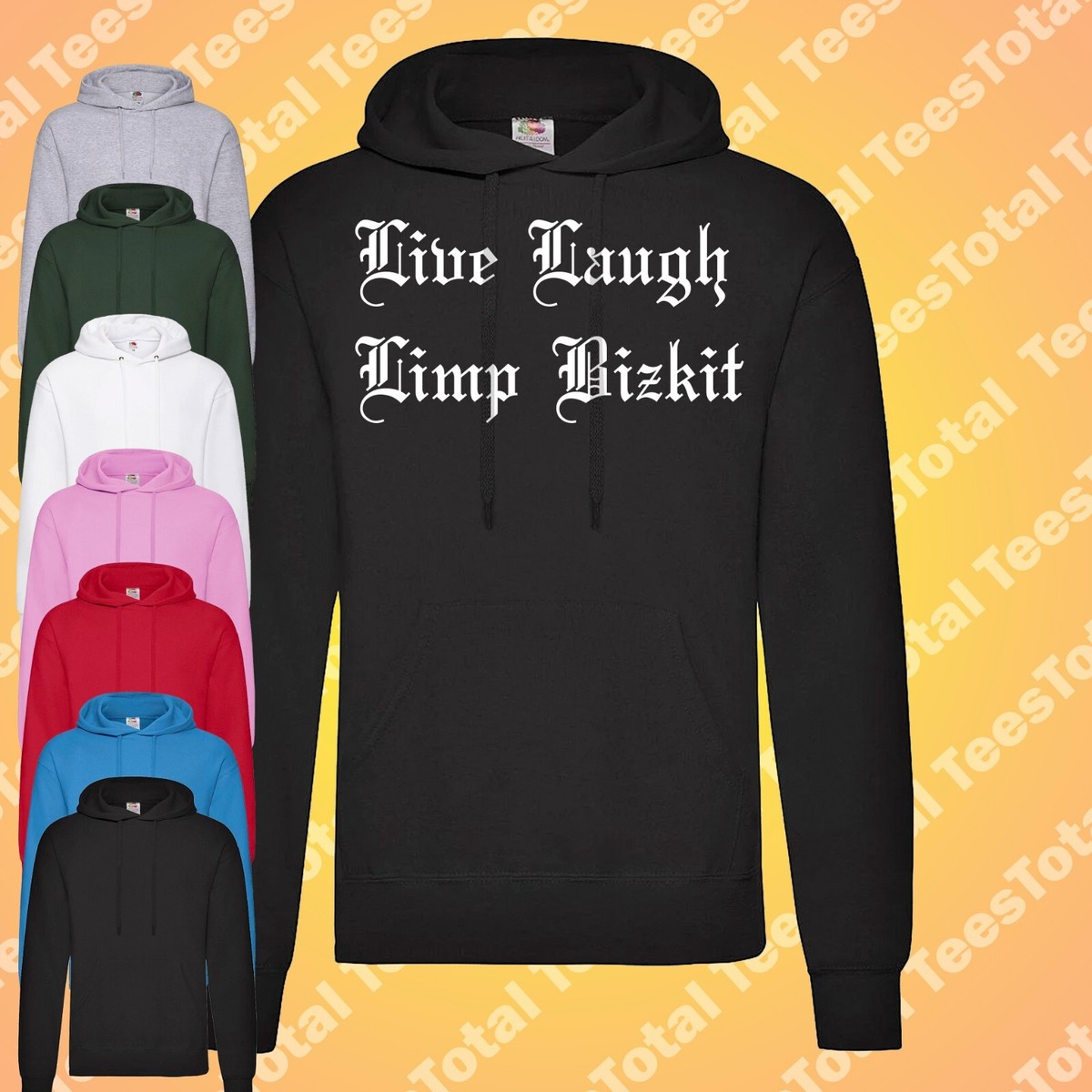 Live Laugh Limp Bizkit T-Shirt / Nu Metal / Divertente / Anni 2000 / Retr&ograve; / Citazioni - Italia