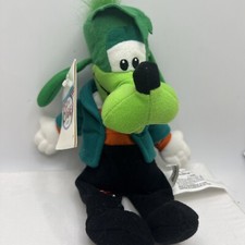 Halloween Goofy as Goofenstein Disney Store 8" Mini Bean Bag Plush NEW