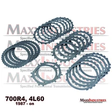 700R4 4L60 Transmission Steel Clutch Kit - 22-Plate Set -  Complete Module
