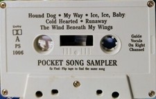 Pocket Songs You Sing The Hits Cassette Karaoke