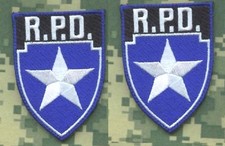 RESIDENT EVIL ZOMBIE OUTBREAK RACCOON CITY POLICE DEPARTMENT RPD vêlkrö 2-PATCH