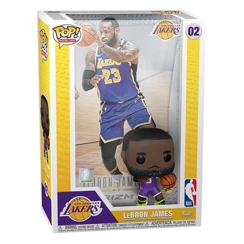 LeBron James Los Angeles Lakers Funko POP! Trading Cards Vinyl Figure NBA