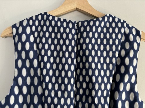 Whistles Womens Dress Size 10 Navy Blue Party Occasion Evening - Picture 7 of 9