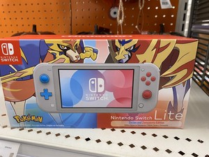 Details About Nintendo Switch Lite Pokemon Zacian And Zamazenta Edition Console Brand New