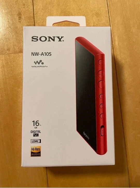 Sony Walkman NW-A105 Digital Audio Player 16GB A Series Red