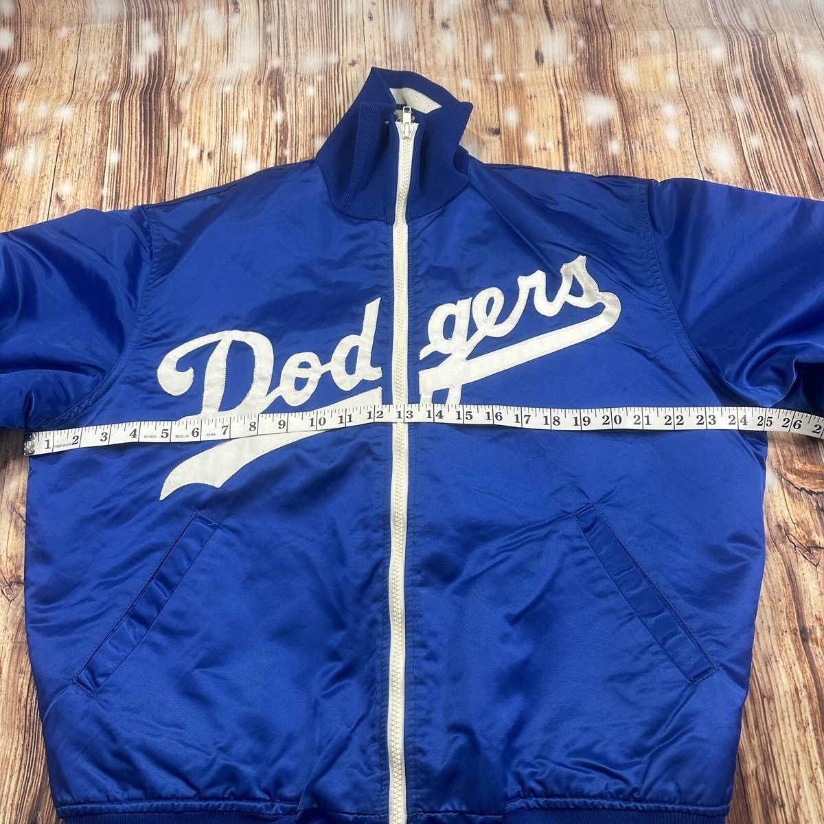 Vintage Starter Los Angeles Dodgers Full Zip Satin Jacket Vintage Starter Los Angeles Dodgers Full Zip Satin Jacket