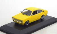 Opel Kadett C Coupe 1974 Gelb 1:43 Maxichamps Modellauto Metallguss