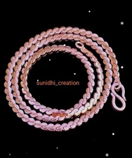 100 & Pure Copper Chain necklace, Pure Copper Wheat chain, Solid Copper Chains