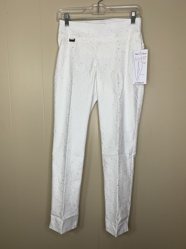 Peck \u0026 Peck Womens Slim Leg Pant White 