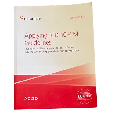 ICD-10 Essentials: Applying ICD-10-CM Guidelines 2020 by Optum360 VERY GOOD