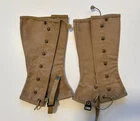 Original WW1 WWII US Military M1917 combat Leggings/gaiters Size Small/Medium