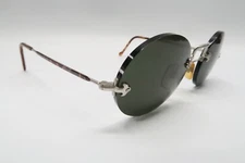 Giorgio Armani 702 Sunglasses 747 Silver Brown Tortoise 140mm Glass Lenses A792