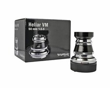 Voigtlander 50mm f3.5 Vintage Line VM Heliar Lens