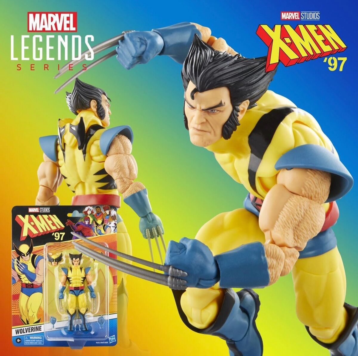 2023 Marvel X-Men '97 Retro Legends Animated WOLVERINE 6 2023 Marvel X-Men '97 Retro Legends Animated WOLVERINE 6