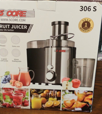 5 - CORE Electric Certrifugal Juicer Model 306 S New
