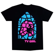 Vtg TV Girl Band Tour Cotton Black Full Size Men Women Shirt