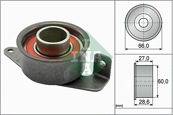 531 0029 20 INA Tensioner Pulley, timing belt for FORD,MAZDA