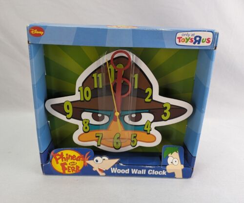 Walt Disney Phineas & Ferb Agent P Wall Clock New in Box Platypus  - Picture 1 of 12