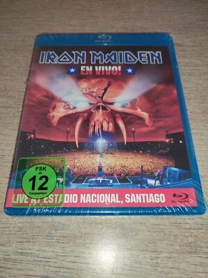 * BLU RAY NEUF SOUS BLISTER IRON MAIDEN - EN VIVO LIVE SANTIAGO