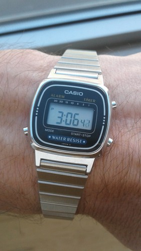 Casio LA670W MODULE 526 Alarm Timer Vintage Collection Watch NOS Uhr ...