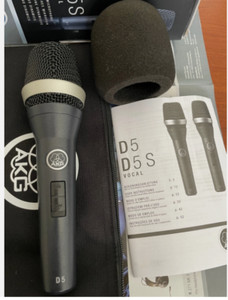 【中古】AKG D5 Yahoo!オークション -「akg d5 ダイナミックマイク」の落札相場