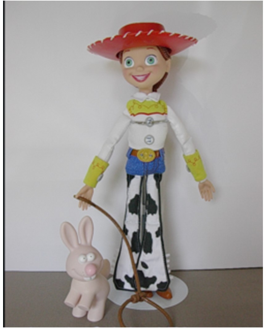 Figurine Jessie Original Toy Story en tissu et plastique pour enfant de 38 cm
