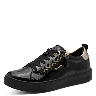 Tamaris Damen Sneakers Schnürschuhe Sportschuhe Schuhe Leder