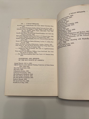 1955 The Boy Scout Story by Will Oursler with Dust Jacket - Picture 9 of 9