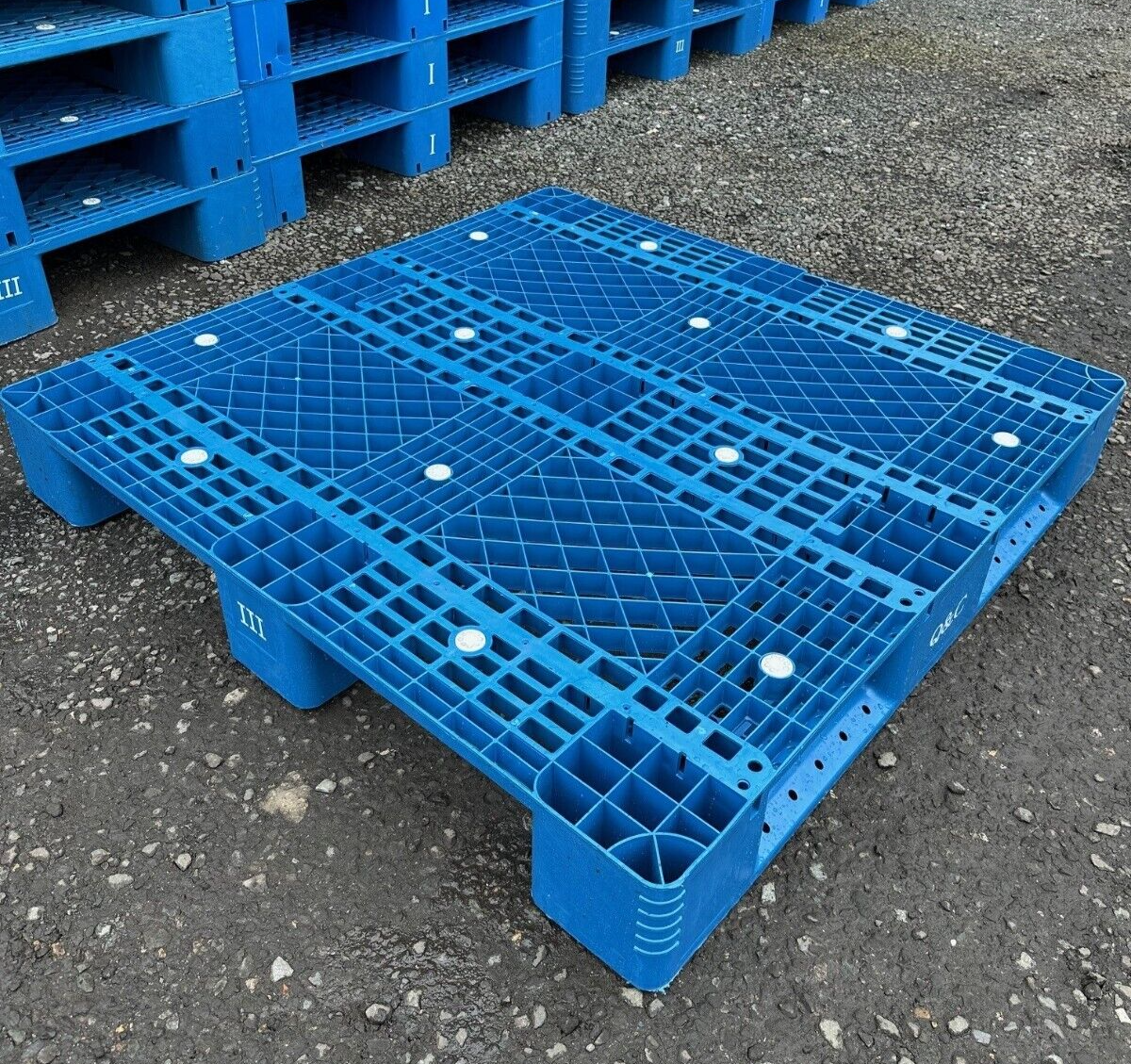 Cette malle plate avec sa toile verte