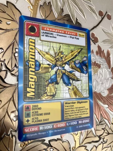 Digimon Digi Battle Magnamon Mo-09 Movie Promo Vintage Bandai 2000