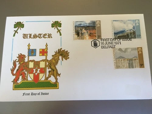 GB STAMPS RARE FIRST DAY COVER 1971 ULSTER BELFAST