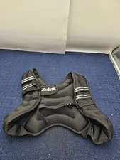 Zelus Weighted Vest 10 Lb Black Adjustable Reflective Running Training Fitness