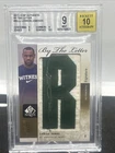 2011-12 SP Authentic LeBron James By the Letter Patch /23 BGS 10 Auto Full Sig