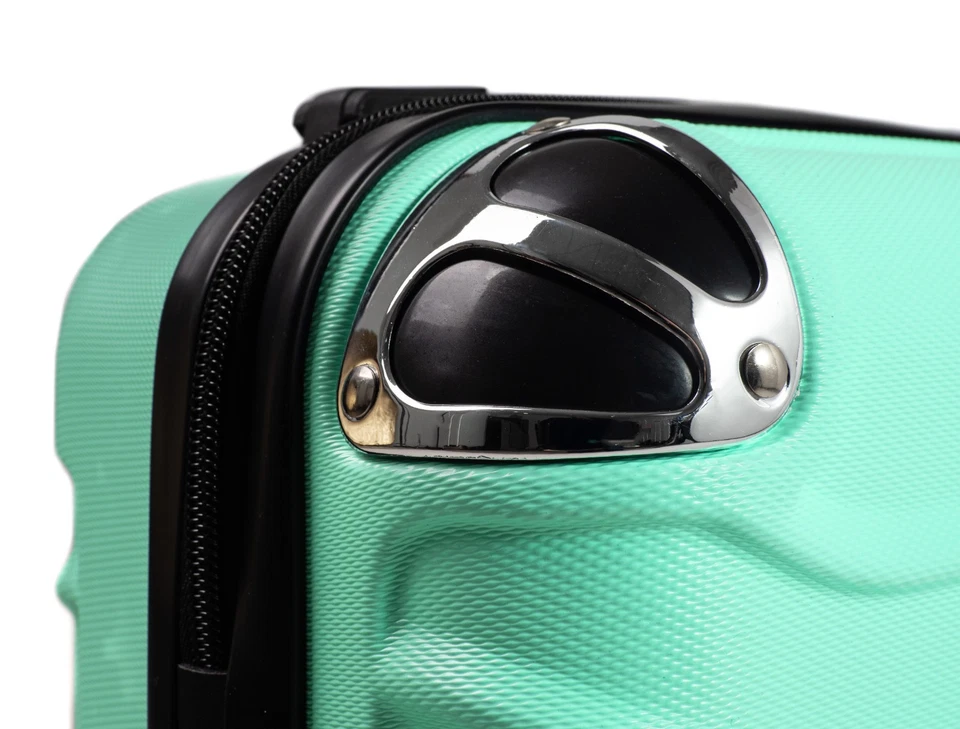 RGL 730 Hartschalenkoffer L XL XXL Reisekoffer Trolley 4 Rollen Schloss Koffer - Bild 3 von 4