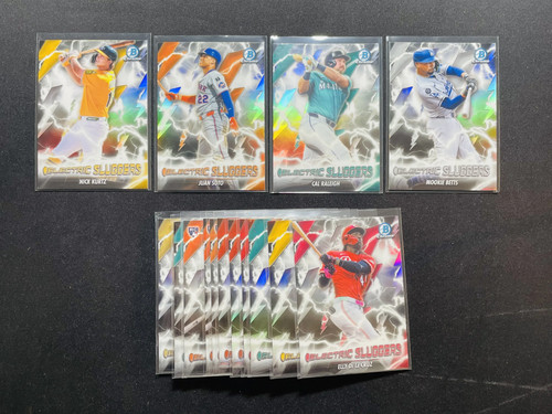 2026 Topps Bowman Electric Sluggers Nick Kurtz Juan Soto RC Lot*15 LW61