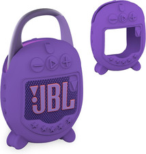 Silicone Cover Case for JBL Clip 5 Portable Bluetooth Speaker  Protective Soft