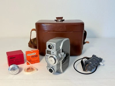 Bauer 88 G 88G Doppel-8 Filmkamera Kamera Rodenstock 1.9 12,5mm + Eutelon R 2x - Bild 1 von 4