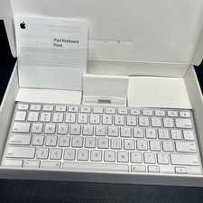 NEW Original Apple A1359 / MC533LL/B Keyboard Dock For iPad 1st Gen 1,2,3 OEM