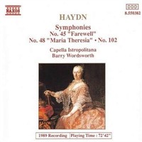 Joseph Haydn - Symphonies Nos. 45 48 102 - Cd - G3Z