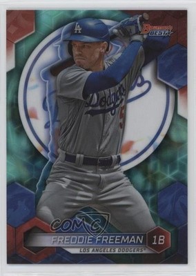 2023 Bowman's Best Aqua Lava Refractor 3/199 Freddie Freeman #55 g2u
