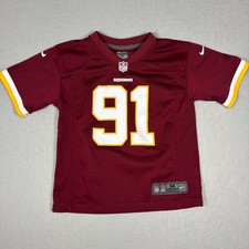 Nike On Field NFL Washington Redskins #91 Ryan Kerrigan Jersey Youth Medium 5/6