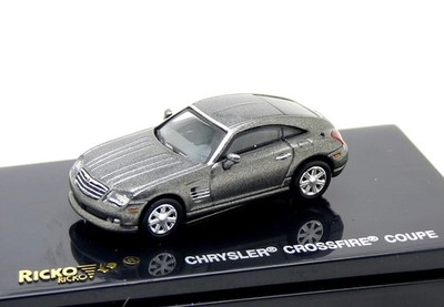 Ricko 38365 - Chrysler Crossfire Coupe grau metallic PKW Modell - 1:87 H0