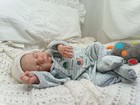 Adorable Bébé Reborn PIP, Poupée Lourde Et Lestée Faite Main 💙