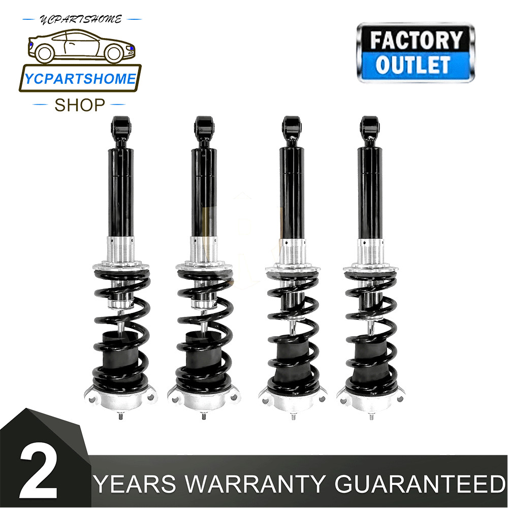 4X Front+Rear Shock Absorbers Assys Magnetic For 08-14 Ferrari California 247208
