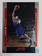 2004-05 Bowman Chrome #87 Mike Bibby Sacramento Kings 