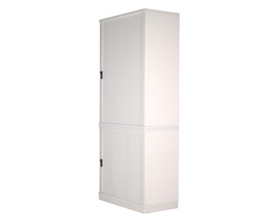Haworth Querrollladenschrank 5OH x 80 cm Weiß bestehend aus2OH und 3OH-Elementen