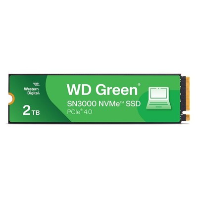 Western Digital 2TB WD Green SN3000 NVMe Internal SSD Solid State Drive Gen4 PCI