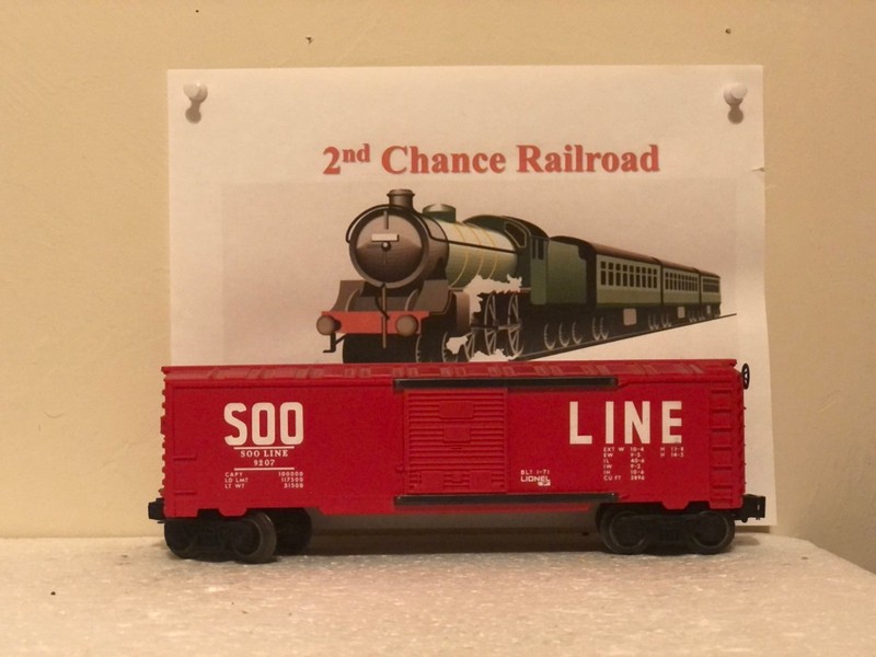 O Scale Trains Lionel SOO Line Box Car 9207