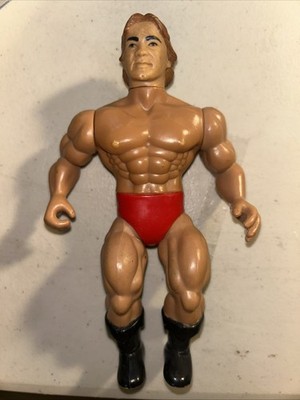 1985 AWA Remco Larry Zybysko Wrestling Action Figure Rare wrestler no belt