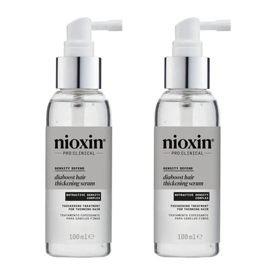 Nioxin Diaboost Hair Thickening Serum 2x 100ml Set